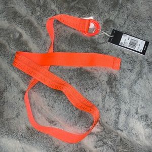 Adidas x Ivy Park neon orange belt
